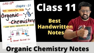 Organic Chemistry Class 11 Notes  Basic of Organic Digital Notes  Chemistry Notes [upl. by Leirud705]