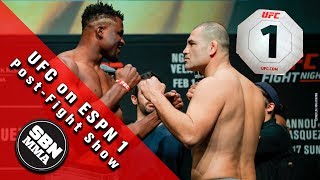 UFC on ESPN 1 Ngannou vs Velaquez PostFight Show [upl. by Akenaj602]