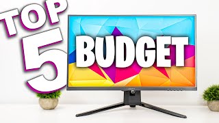 Top 5 Best Budget Gaming Monitor 2024 [upl. by Pulcheria]