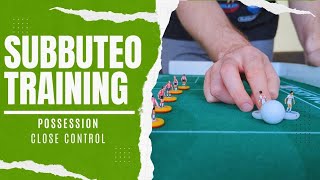 Subbuteo Training  Possession  Close control with the ball [upl. by Pfeifer]