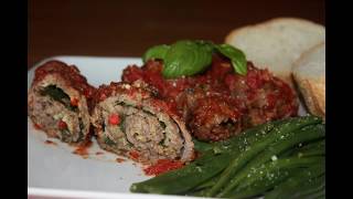 Italian Beef Braciole Recipe made in Copper Chef XL Pan [upl. by Nnylkoorb616]