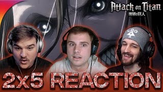 Attack On Titan 2x5 Reaction quotHistoriaquot [upl. by Renate447]