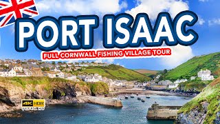 PORT ISAAC CORNWALL  Full tour of Port Isaac Doc Martin Fishermans Friends Filming Location [upl. by Horn]