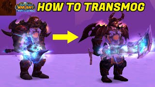 Warmane WOTLK How To Transmog [upl. by Etteragram]