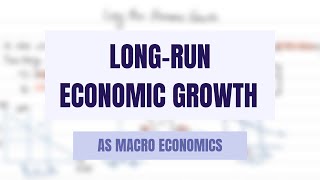 Long Run Economic Growth [upl. by Artcele335]