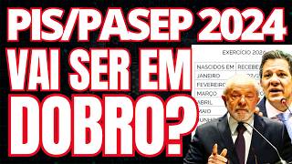 SAQUE PISPASEP 2024 SERÁ DOBRADO QUEM VAI RECEBER DOIS ABONO SALARIAL COM VALOR EM DOBRO [upl. by Lutim599]