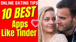 ❤️Top 10 Best Apps Like Tinder 2024 [upl. by Elcin434]