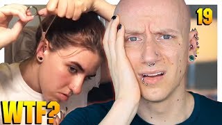 Reacting To Home Piercing Fails  Piercings Gone Wrong 19  Roly Reacts [upl. by Rodama]