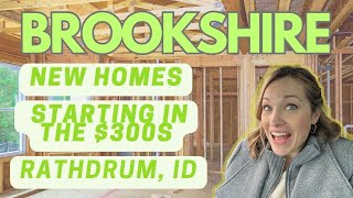 Brookshire Neighborhood in Rathdrum  New Homes for below 400k [upl. by Kirstyn]