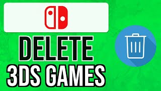 How to DELETE 3DS GAMES  Uninstall Homebrew 3DS 2024 [upl. by Verlee]