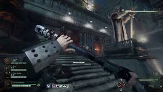 XV Heavy Eviscerator Review  New Weapon for Zealot Crit Build  Warhammer Darktide [upl. by Esorrebma]