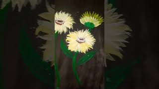 watercolor painting sun flowers 🎨🎭😊🖌️ [upl. by Cal]