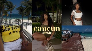 CANCUN MEXICO TRAVEL VLOG all inclusive riu resort spring break girls trip xplor adventure park [upl. by Lambertson]