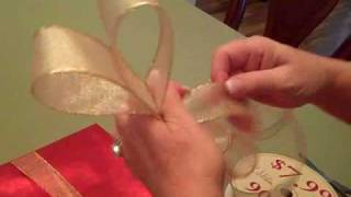 Easy Secrets To Make A Bow For Beautiful Gift Wrapping [upl. by Ikcaj]