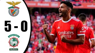 Marítimo vs Benfica 50 All Goals amp Highlights 18092022 HD [upl. by Isaak]