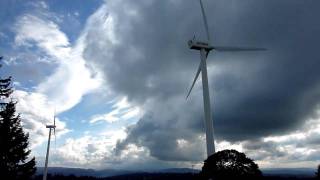 Les éoliennes du MontSoleil et du MontCrosin [upl. by Dogs]