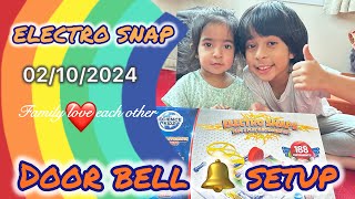 How to fix door bell 🔔  Electro SNAPS  electric doorbell  electric doorbell sound kidslearning [upl. by Nahte733]