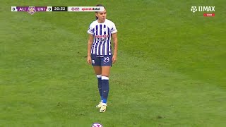 Mira el gol de Thaisa en la final Alianza Lima vs Universitario por la Final Liga Femenina 2024 [upl. by Ennairej]