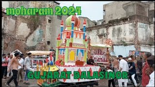 Muharram julus 2024Gujarat Balasinormy vlogs [upl. by Christiana]