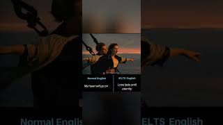 Basic English vs Ielts englishenglish shortssearch shortsfeed shorts ielts [upl. by Celisse]
