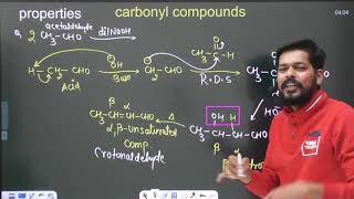 Carbonyl Compounds । Class12  JEE  NEET L3  Prop of Carbonyl Comp part 2Aldol and Cannizaro rxn [upl. by Ahk]