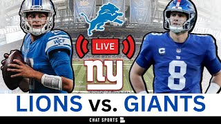 Lions vs Giants Live Streaming Scoreboard PlayByPlay Game Audio amp Highlights  Preseason Week 1 [upl. by Patrick]