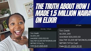 What I actually did to make 15 million naira on Elixir  What you can do to make money on Elixir [upl. by Singer]