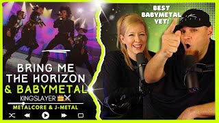 BRING ME THE HORIZON FT BABYMETAL quotKingslayerquot  Live  NexFest  Audio Engineer amp Wifey React [upl. by Houston]