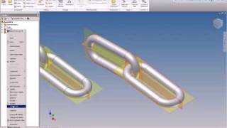 Midas Technology  AutoCAD Inventor Suite 2010  Chain Design [upl. by Boiney496]