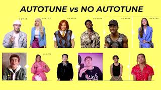 AUTOTUNE vs NO AUTOTUNE compilation  Who is the best [upl. by Kerrison438]