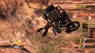 Epic MotorStorm Crashes Montage [upl. by Cicenia676]