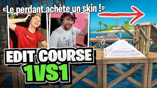 Course Edit 1vs1 contre Michou sur Fortnite Créatif  Qui sera le plus fort en edit [upl. by Daria]