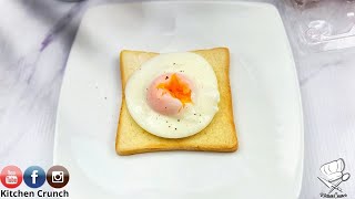 How to Poach an Egg in the Microwave  Microwave Poached Eggs Recipe [upl. by Anisamot]