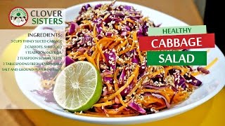 Healthy cabbage salad [upl. by Siddra]