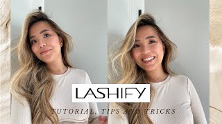 LASHIFY ON SHORT AND SPARSE LASHES  TUTORIAL TIPS amp TRICKS [upl. by Aiehtela97]