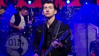 HD Arctic Monkeys  quotDo I Wanna Knowquot 12714 David Letterman [upl. by Nue]