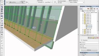 ArchiCAD 12 New Feature Tutorials  The Curtain Wall Tool 7 [upl. by Lipsey]