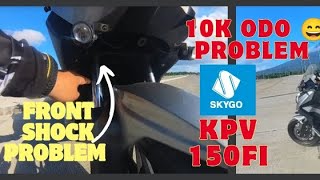 Lifan KPV 150 Problem 10k odo Sirain Temperature blinking  lagatok malala [upl. by Annaj]