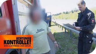 1800€ Strafe und Zwangsstopp für LKW Was ist passiert  Achtung Kontrolle  kabel eins [upl. by Brost287]