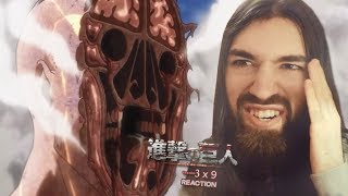 ¡ENFRENTANDO A ROD REISS TITÁN  Shingeki no Kyojin  Season 3 Capítulo 9  REACCIÓN [upl. by Wina]