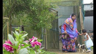 হঠাৎ বৃষ্টি একটা হাঁসের জীবন কেড়ে নিল  Village life with Shampa [upl. by Odine496]