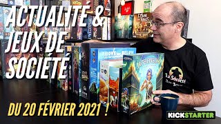 ACTUALITÉ amp JEUX DE SOCIÉTÉ du 20 février 2021 [upl. by Ronny]