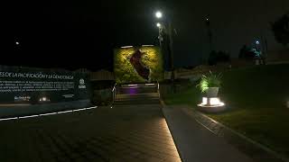 Parque Bicentenario de noche [upl. by Boor]