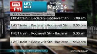 PTV FYI as of 700 AM May 23 2012 [upl. by Lulu366]