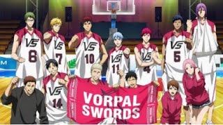 Kuroko No Basket Last Game AMV  Vorpal Sword vs Jabberwock full [upl. by Bohlin]