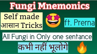 FUNGI MNEMONICS  Easiest trick Ft Prerna  NCERT Biological Classification  NEET EXPLORER  MTG [upl. by Izak]