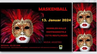 2024 01 13 Maskenball [upl. by Ailemaj]