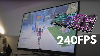 POV Roccat Vulcan TKL Fortnite 240 FPS ASMR [upl. by Horan]