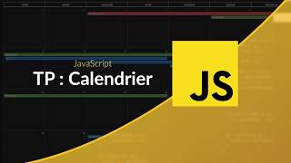 Exercice JavaScript  Créer un calendrier mensuel Extrait de la vidéo premium [upl. by Ykcaj]