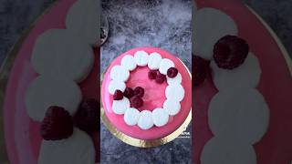 Entremets vanille framboise 🍧 Vous voulez la recette ⁉️ [upl. by Okemak424]